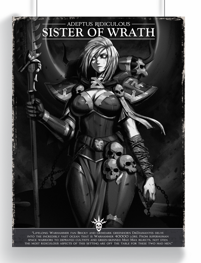 
            
                Load image into Gallery viewer, Sister of Wrath - Art print
            
        