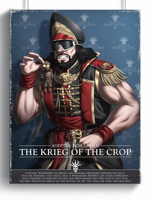 
            
                Load image into Gallery viewer, The Krieg Of The Crop - Limited Art print
            
        