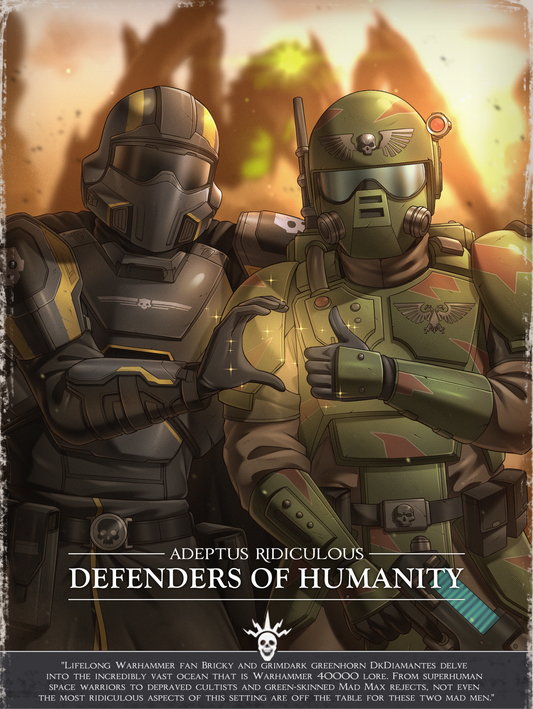 Defenders Of Humanity - 2024 Art print