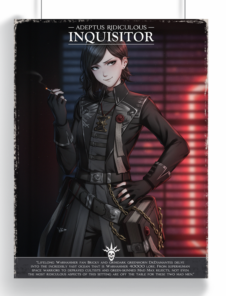 
            
                Load image into Gallery viewer, Inquisitor - Art print
            
        
