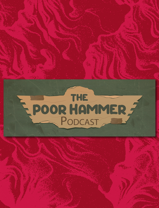 Poorhammer | Logo Sticker