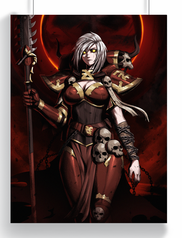 
            
                Load image into Gallery viewer, Sister of Wrath - Art print
            
        