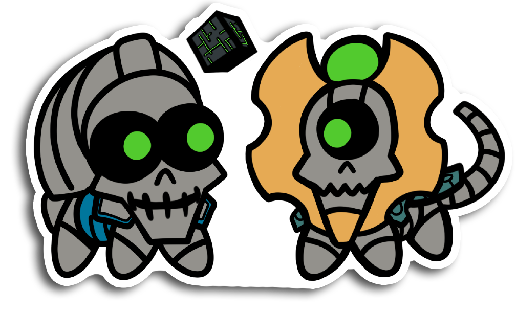 Numbskulls | The Archeologist and the Astromancer - Sticker