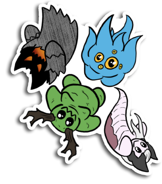 Numbskulls | Chibi Chaos - Sticker