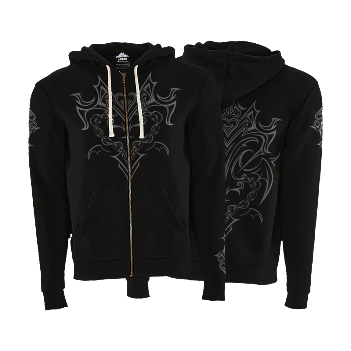 CottonTail | Edgy Zip-Up - Zip Up Hoodie – OrchidEight