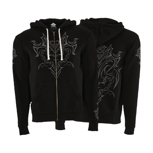 CottonTail | Edgy Zip-Up - Zip Up Hoodie