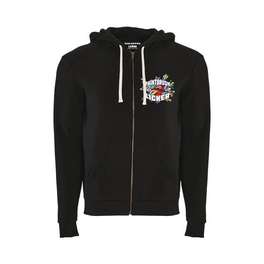 Poorhammer | Paintbrush Licker - Zip Up Hoodie