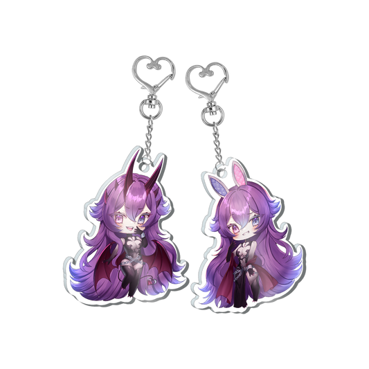 CottonTail | Succubus/Succubunny - Keychain